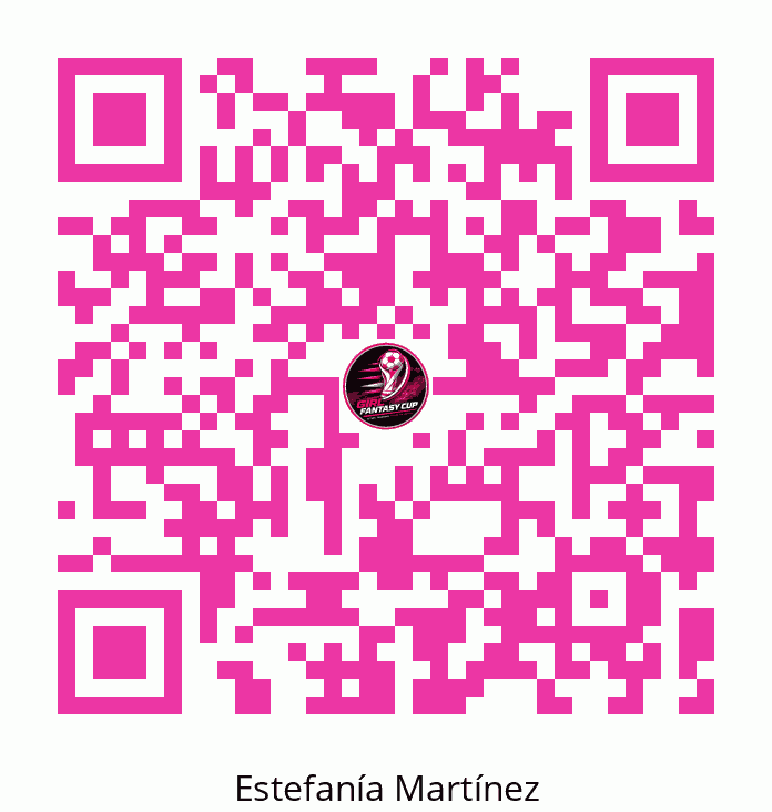QR del perfil de Estefanía Martínez