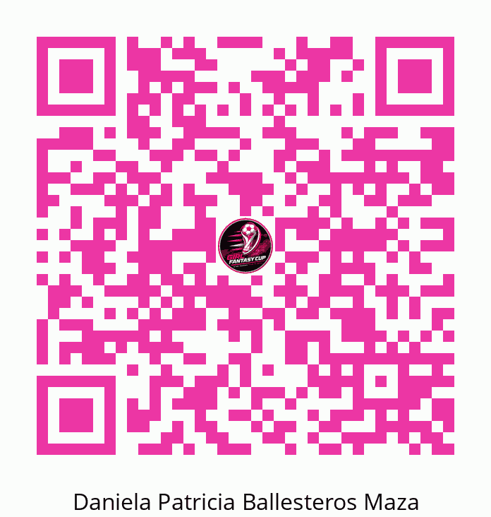 QR del perfil de Daniela Patricia Ballesteros Maza